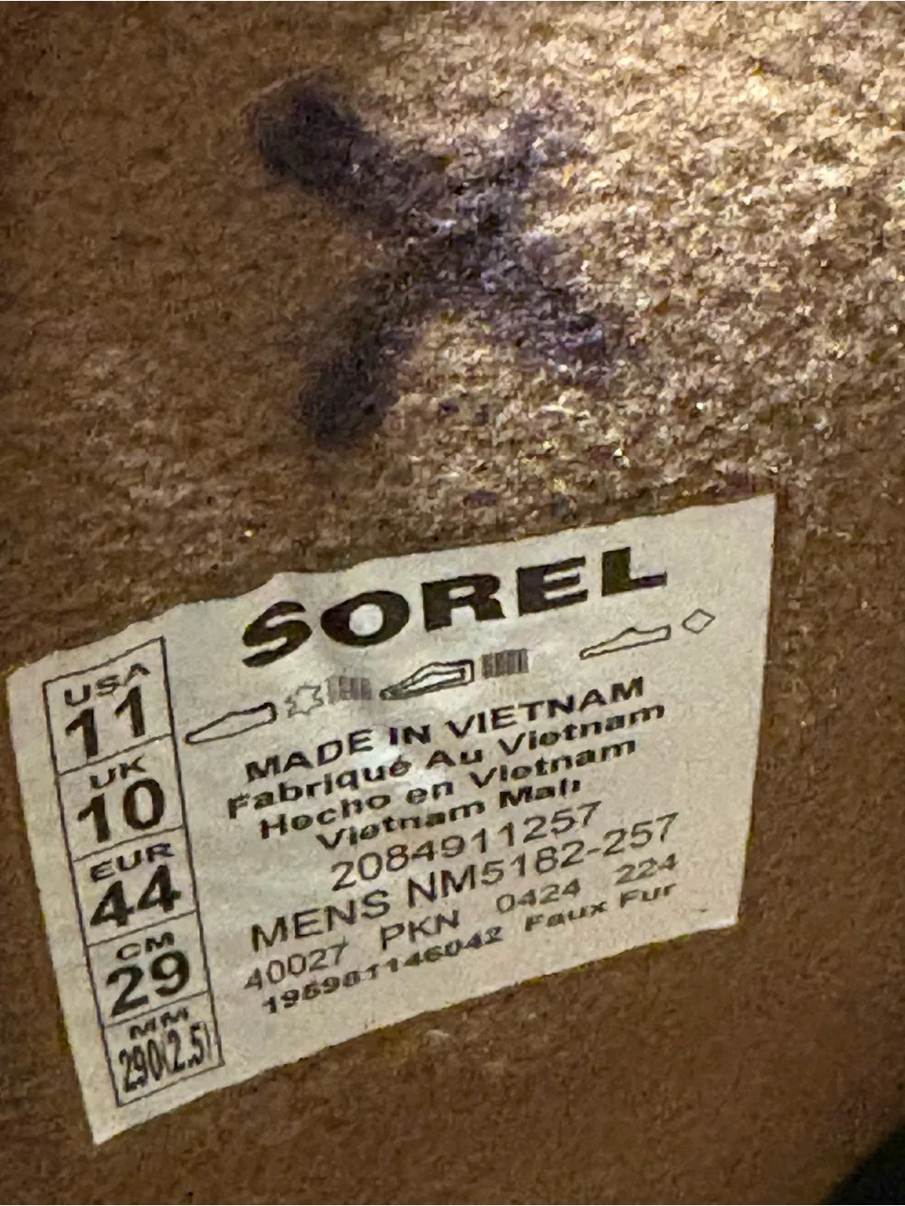 Sorel Men's Tan Suede Waterproof Pull-On Boots
